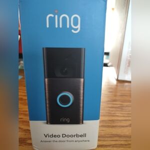 Ring Video Doorbell - Black